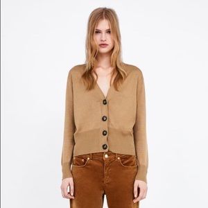 Zara cardigan with buttons detail size S